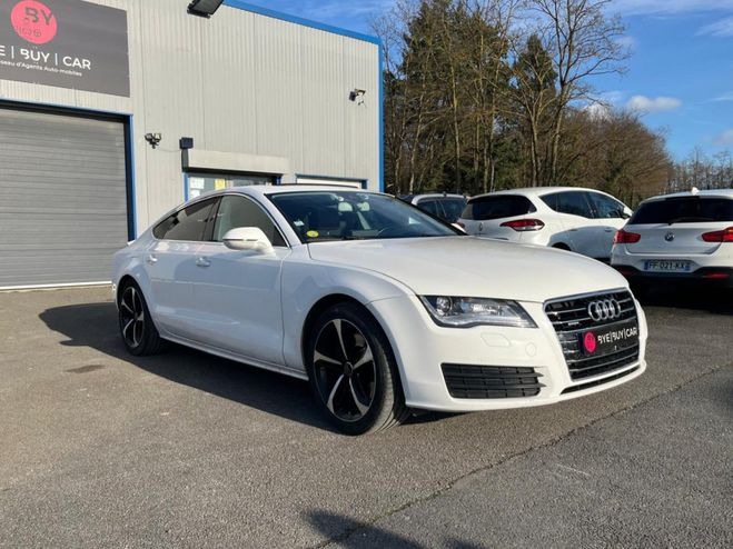 Audi A7 Sportback Quattro 3.0 V6 TDI DPF 245CH B BLANC de 2011