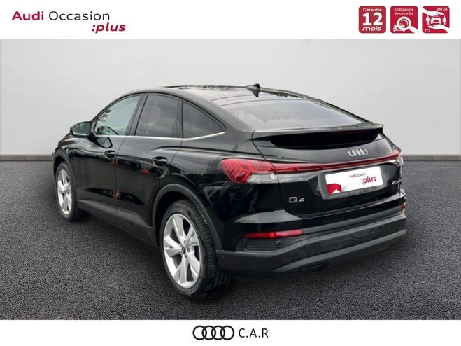 Audi Q4 E-Tron SPORTBACK 40 204 ch 82 kWh Executive Noir de 2022