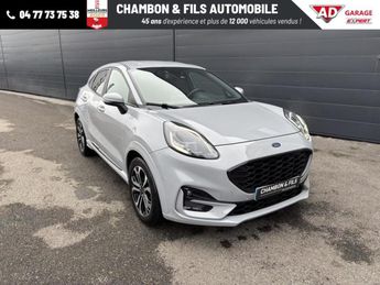  Voir d&eacute;tails -Ford Puma 1.0 Flexifuel 125 ch mHEV S&S BVM6 ST-Li &agrave;  La Grand-Croix (42)