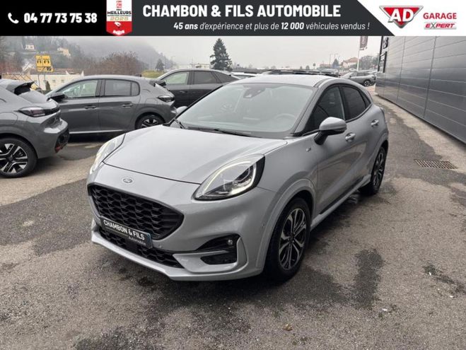 Ford Puma 1.0 Flexifuel 125 ch mHEV S&S BVM6 ST-Li Gris Mat de 2023