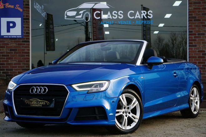 Audi A3 Cabriolet 1.5 TFSI S-LINE S-TRONIC COCKP Bleu M�tallis� de 