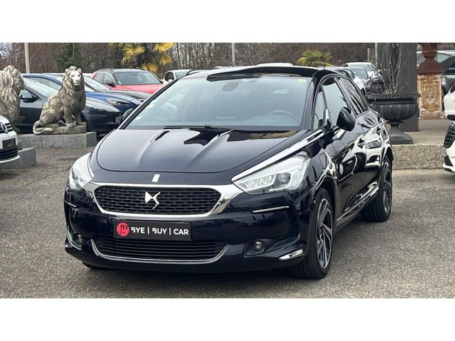 Citroen DS 5 DS5 2.0 BlueHDi 16V - 180 - BV EAT6 Sp BLEU FONCE de 2017