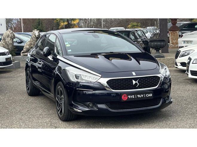 Citroen DS 5 DS5 2.0 BlueHDi 16V - 180 - BV EAT6 Sp BLEU FONCE de 2017