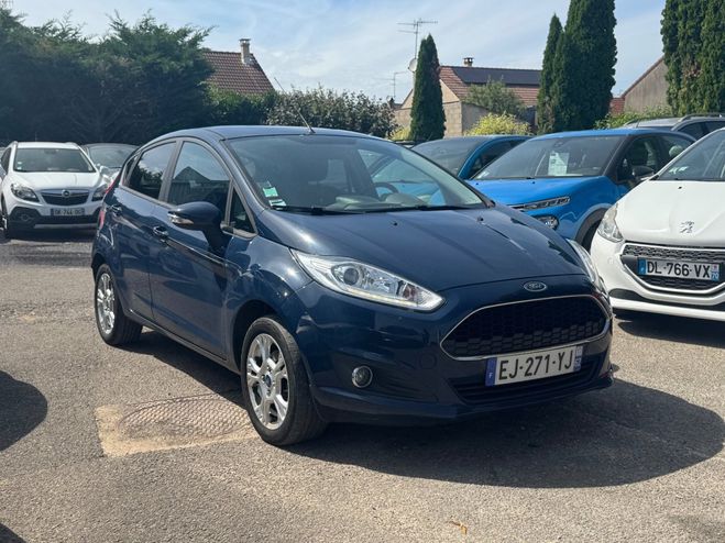 Ford Fiesta 1.25 82 Titanium Bleu de 2017