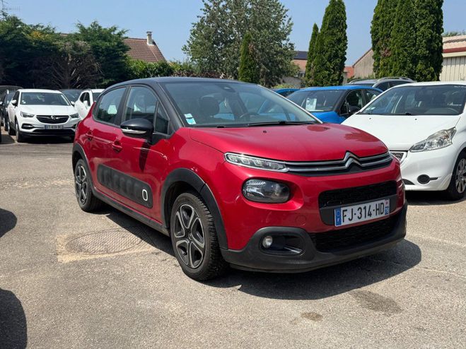 Citroen C3 PureTech 82 SS BVM5 Shine Rouge de 2019