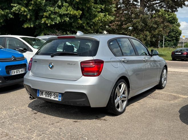 BMW Serie 1 F20 118d 143 ch M Sport Gris de 2014