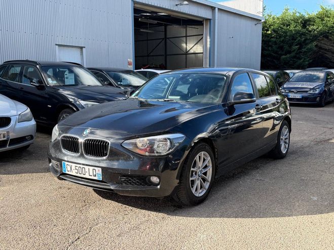 BMW Serie 1 F20 120d 184 ch 114g Lounge Plus Noir de 2013