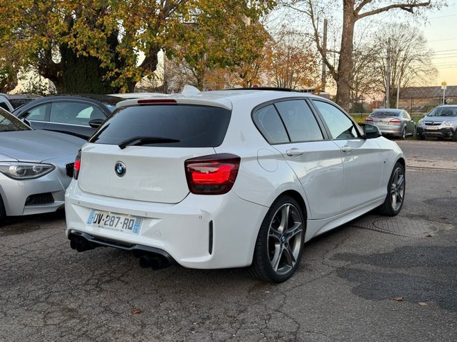 BMW Serie 1 F20 118d 143 ch M Sport A Blanc de 2014
