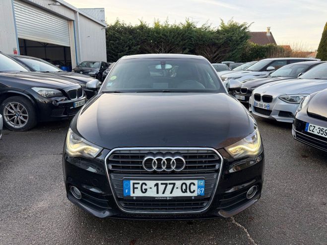 Audi A1 Sportback 1.6 TDI 105 S line Noir de 2012