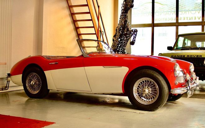 Austin healey 3000 Austin-Healey Mk2 1962 ? configuration e Rouge de 1962