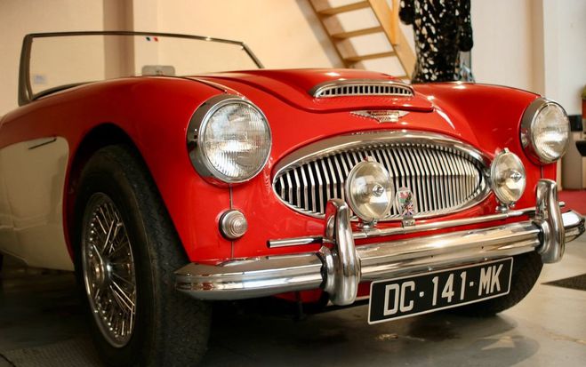 Austin healey 3000 Austin-Healey Mk2 1962 ? configuration e Rouge de 1962