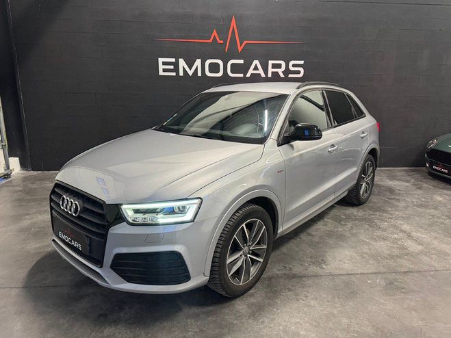 Audi Q3 2.0 TDI 120 MIDNIGHT SERIES SUIVI FULL Gris de 2018