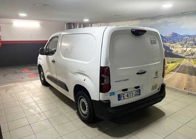 Peugeot Partner standard 650 1.6 blue hdi 100 pro prix h Blanc de 2019