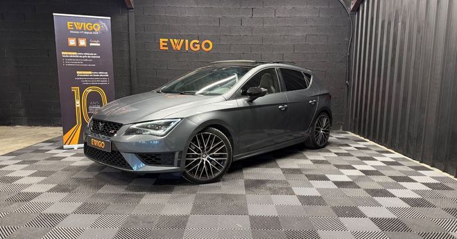 Seat Leon cupra pack perf 290ch si�ge f1 apple car Gris de 2016