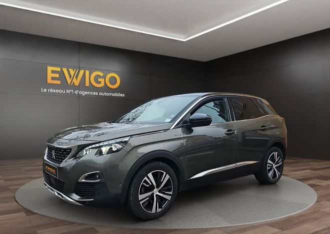 Peugeot 3008 generation-ii 1.2 130 gt line-camera de  Marron de 2018