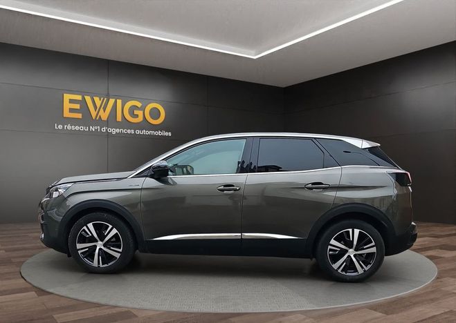 Peugeot 3008 generation-ii 1.2 130 gt line-camera de  Marron de 2018