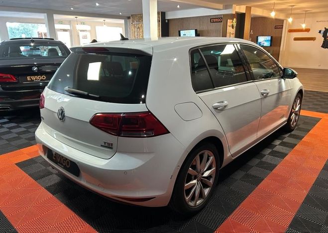 Volkswagen Golf 1.4 TSI 140 CARAT BLUEMOTION ACT DSG BVA Blanc de 2013