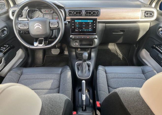 Citroen C3 1.2 puretech 110 shine 1 �re main camera Blanc de 2021