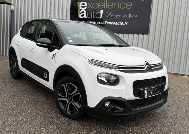 Cliquer pour voir la photo suivante Citroen C3 PURETECH 82CH SHINE BUSINESS S&S E6.D-TE Blanc de 2018
