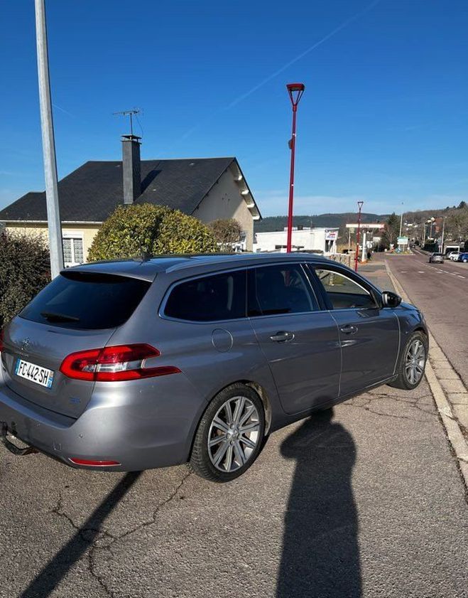 Peugeot 308 SW 1.6 HDI 120 cv Allure cuir toit pano Gris de 2015