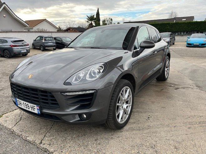 Porsche Macan 3.0 V6 S DIESEL gris anthracite verni de 2014