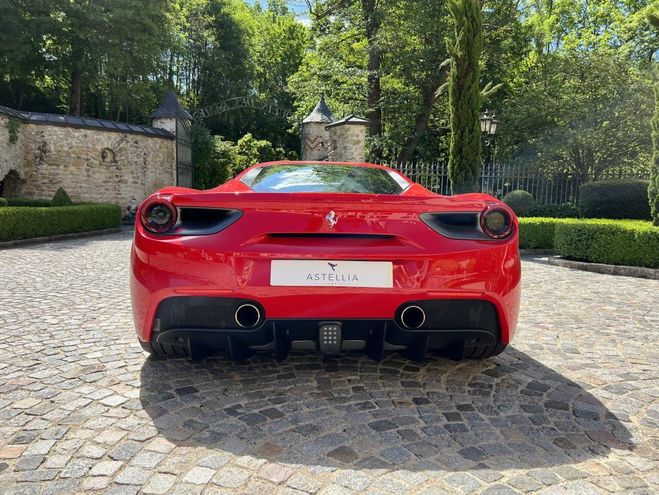 Ferrari 488 GTB V8 3,9 T 670ch Rouge de 2017