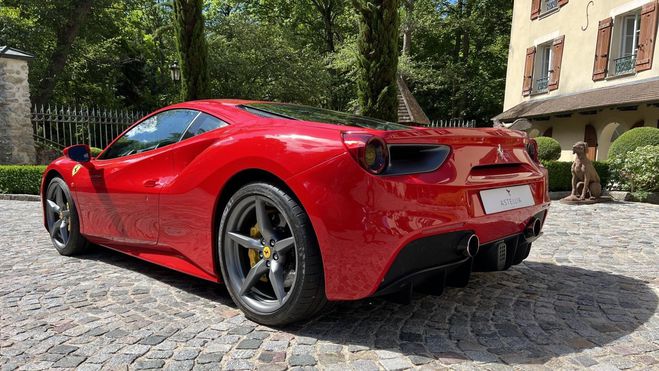 Ferrari 488 GTB V8 3,9 T 670ch Rouge de 2017