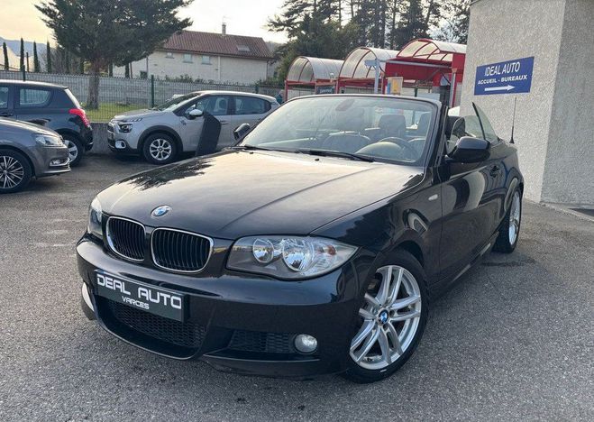 BMW Serie 1 Cabriolet 118i 143ch Sport Design Noir de 2010