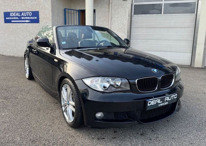 BMW Serie 1 Cabriolet 118i 143ch Sport Design Noir de 2010