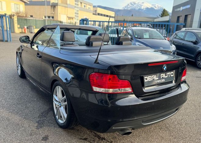 BMW Serie 1 Cabriolet 118i 143ch Sport Design Noir de 2010