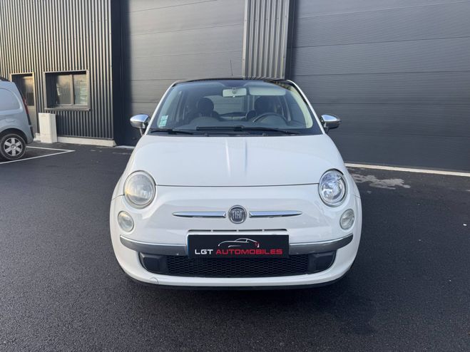 Fiat 500 1.2 8v 69ch S&S Lounge BLANC de 2010