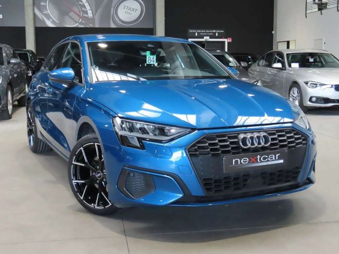 Audi A3 Sportback 30TFSI Adv. LED-NAVI-CRUISE-VI Bleu M�tallis� de 
