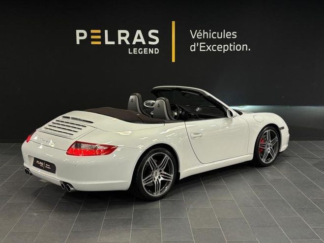 Porsche 911 Cabriolet Carrera S Blanc de 2007
