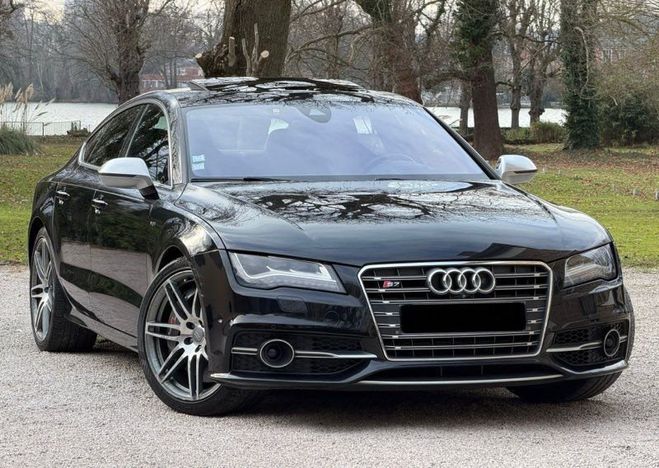 Audi S7 4.0 TFSI 420CV V8 SPORTBACK Quattro S-Tr Noir de 2012