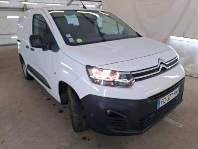 Citroen Berlingo HDI 100 3 places 9990 TTC BLANC de 2020