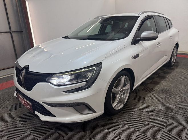 Renault Megane IV ESTATE dCi 165 Energy EDC GT 4CONTROL Blanc de 2017