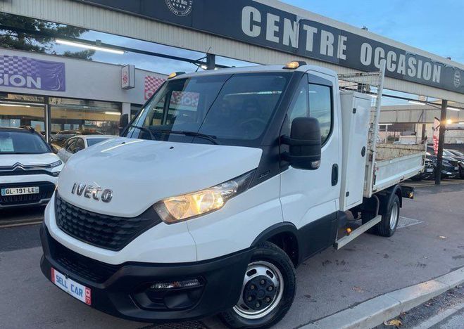 Iveco Daily Chassis-Cabine Benne 2.3 35c14 136ch 3 p Blanc de 2021
