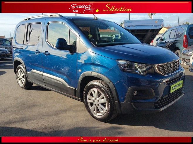 Peugeot Rifter ALLURE PACK BlueHDI 130 BVM6 PK TECHNO P BLEU NUIT METAL de 2018