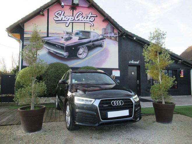 Cliquer pour voir la photo suivante Audi Q3 2.0 TDI 184 ch quattro S tronic S line G Noir Métallisé de 2015