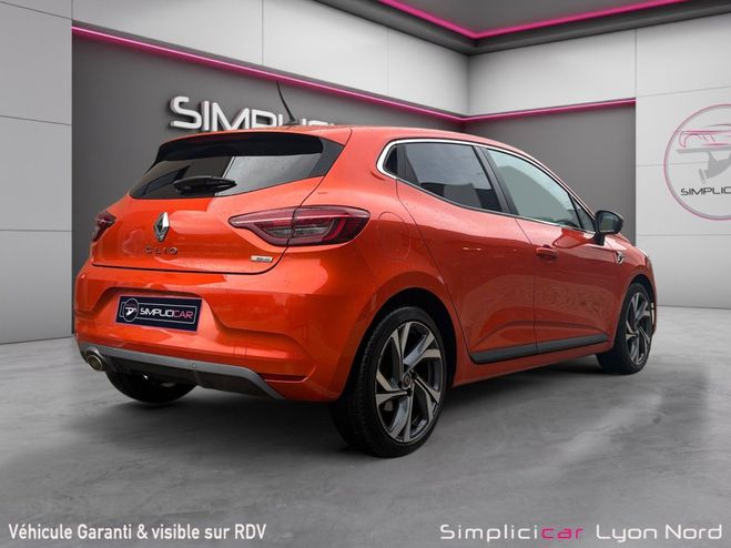 Renault Clio V TCe 130 EDC FAP RS Line (SIEGES CHAUFF Orange de 2020