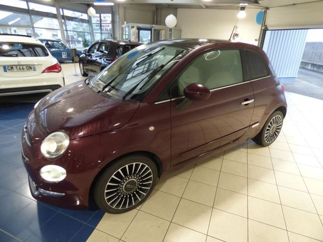Fiat 500 MY17 0.9 105 ch TwinAir S&S Lounge BORDEAU de 2017