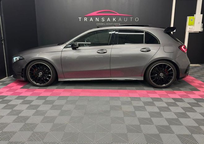 Mercedes Classe A 200d 8G-DCT AMG Line PACK AERO ORIGINE F Gris de 2019