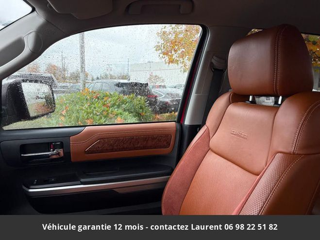 Toyota Tundra 1794 edition 5.7l 4x4 tout compris hors  Rouge de 2017