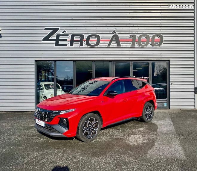 Cliquer pour voir la photo suivante Hyundai Tucson IV 1.6 T-GDI 150 HYBRID N LINE EXECUTIVE Rouge de 2023