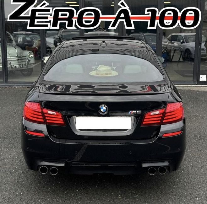 BMW M5 F10 Phase 2 Individual V8 4.4 Turbo DKG7 Noir de 2015