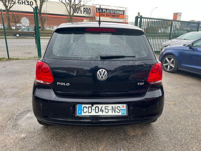 Volkswagen Polo V 1.2 TDI 75 CONFORTLINE 5P CAM�RA GPS 4 Noir de 2012