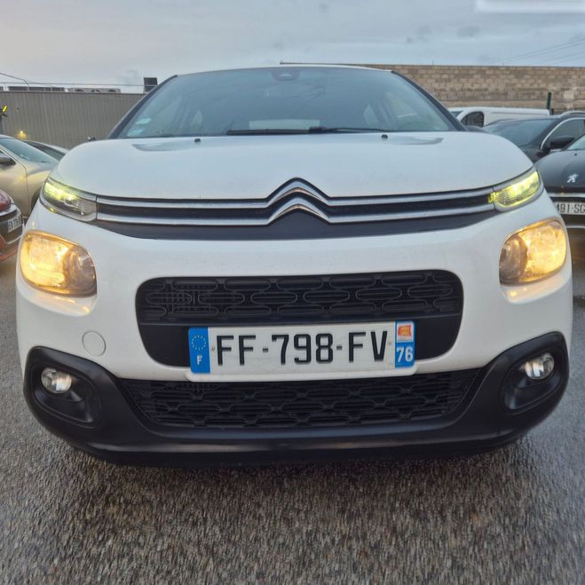 Citroen C3 III 1.6 BLUEHDI 75 S&S FEEL BUSINESS 4 Noir de 2019