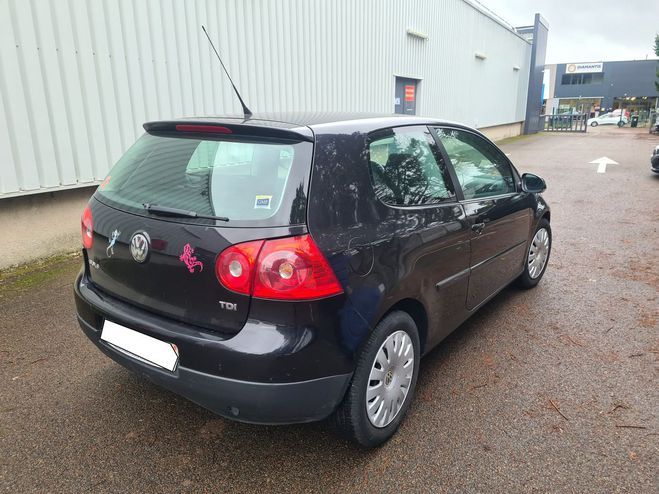 Volkswagen Golf 5 TDI 90 Noir de 2007
