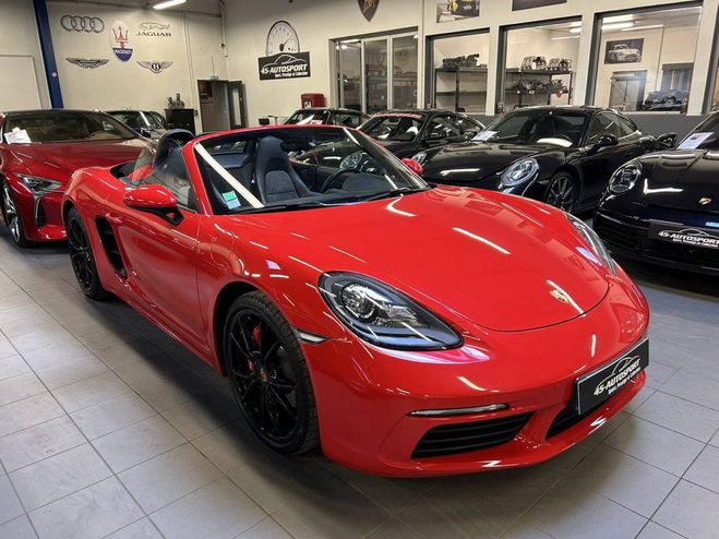 Porsche Boxster 718 S 350 CH BVM ROUGE CLAIR de 2016