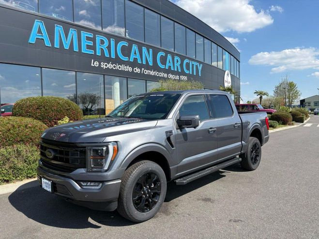 Ford F150 Supercrew LARIAT Black Package V8 5.0L F Gris de 2023